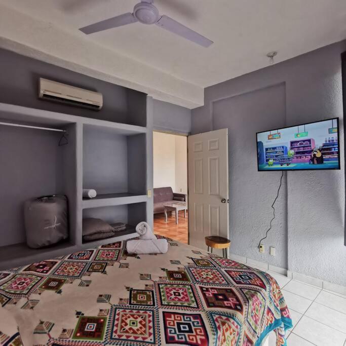 1 Bedroom Apt With Ac , Tv , Wi-Fi Near Dt And Beach Сиуатанехо Экстерьер фото